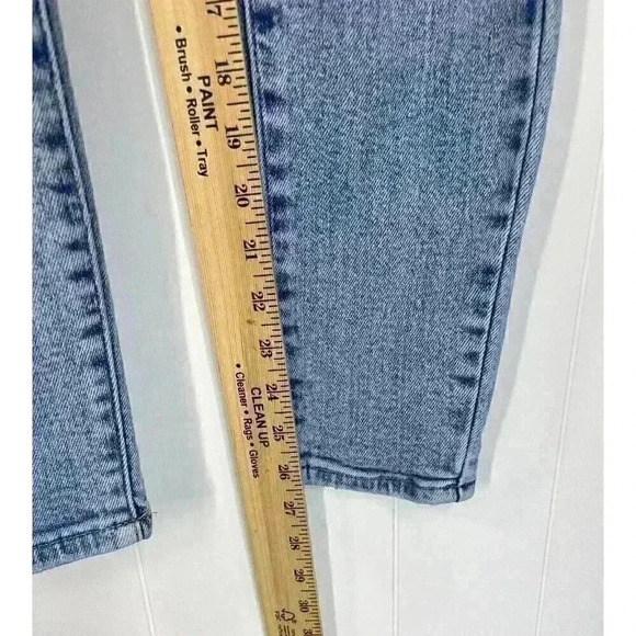 Judy Blue Jeans 7/28 Skinny Fit Front Yoke Distressed Stretch Light Wash JB88244 - Picture 9 of 10